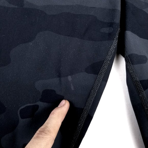 ALO Yoga High Waisted Vapor Leggings Grey Camo Med - Picture 10 of 13